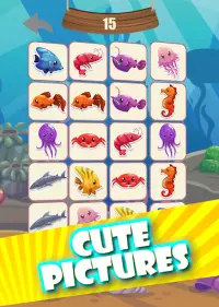 Memory game - Ocean fish Screen Shot 0