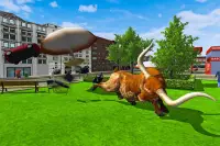 Wild Bull City Attack: Bull Simulator Games Screen Shot 14