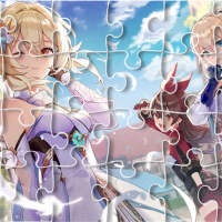 Jigsaw Puzzle Genshin Impact Game