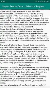 GUIDE FOR SUPER SMASH BROS Screen Shot 1