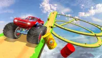 Monster Truck Mega Ramp Трюки 3D Screen Shot 2