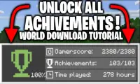 Achievement World  Mod for Minecraft PE Screen Shot 1
