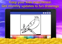 Birds & Animals Kids Coloring Screen Shot 14