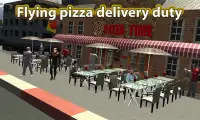 Entrega de pizza homem voador Screen Shot 2