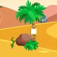 Nieuwe ontsnappingsspellen - Cowboy Desert Escape Screen Shot 0