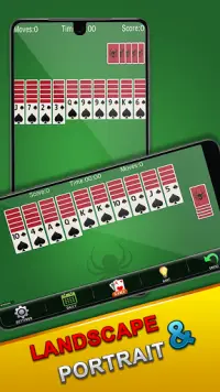 Spider Solitaire Challenging Solitaire Card Puzzle Screen Shot 5