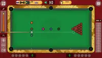 snooker juego - Offline Online billar gratis Screen Shot 1