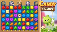 Candy Friends : Match 3 Puzzle Screen Shot 6