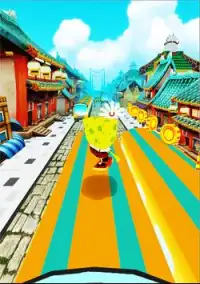 Sponge-bob In China : Subway games Screen Shot 1