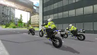 Police Motorbike Simulator 3D Screen Shot 1
