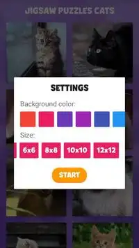 Jigsaw Puzzles Cats Screen Shot 1