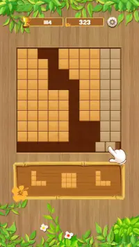 Wood Block Puzzle - Free Hot Block Puzzle Game Screen Shot 4