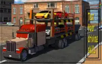 Car Transporter Truck 3D 2016 Screen Shot 5
