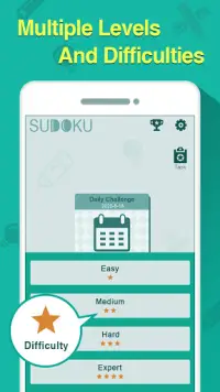 Sudoku - Free Classic Number P Screen Shot 1