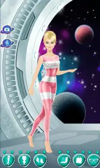 Space Girl Sci Fi Dress Up Game For Girls Screen Shot 1