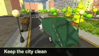 City Garbage Truck Simulator Screen Shot 2
