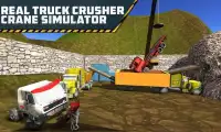 Truck Crusher Crane Simulator Screen Shot 3
