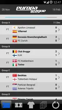 LiveScore Europa League Screen Shot 0