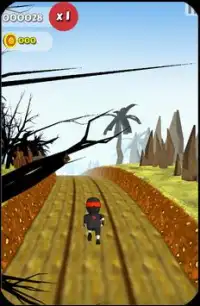 Subway Run Ninja Revenge Screen Shot 2