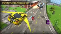 Futuriste voiture volante réel Robot Transform Screen Shot 2