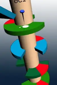 Helix ball Jump 3D - हेलिक्स कूदो Screen Shot 2