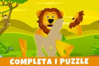Giochi per bambini: Puzzle e Colori della Savana Screen Shot 5