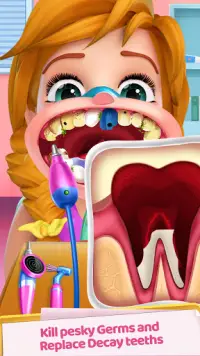 Crazy Dentist Fun Doctor Games Screen Shot 2