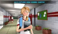 Девушка старшей школы: симулятор жизни в кампусе Screen Shot 3