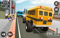 School Bus Coach Driver Game Screen Shot 1