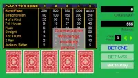 Video Poker - Multiplier Screen Shot 1