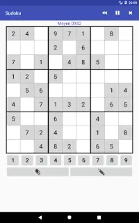 Sudoku - jeu gratuit en français Screen Shot 5