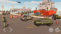 Real Army Bus Driving Games 3D Screen Shot 3