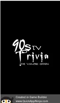 90s TV Trivia Vampire Edition Screen Shot 0