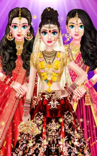 Indian Bride Makeup Dress Game Screen Shot 4