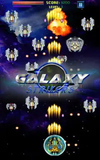 Galaxy Strikers - Space Shooter Screen Shot 1