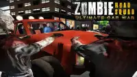 Zombie Road Squad: Car War 3D Screen Shot 11