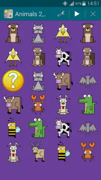 Animals 2, Memory Game (Pairs) Screen Shot 2