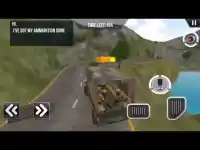 الجيش شاحنة الطرق الوعرة ألعاب محاكي Screen Shot 1