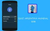 Quiz Argentina Mundial 2018 Screen Shot 2