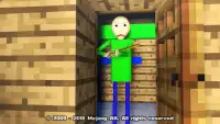 Baldi Minecraft PE game Screen Shot 6