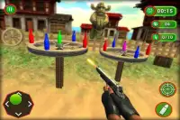 Bottle Shoot Expert - Real Gun Shooting games Screen Shot 2