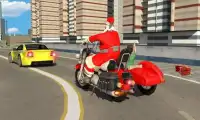 Santa Moto Bike Rider 2018 Screen Shot 2