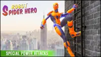 Robot Spider Hero: Strange Superhero Fighting Game Screen Shot 0