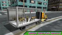 selvagem animal transporte Sim Screen Shot 3