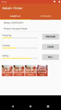 Kebab  Clicker — Economy Idle game Screen Shot 0