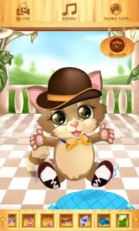 Dress Up Cat Screen Shot 2