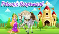 Princess Rapunzel with Horse Screen Shot 0