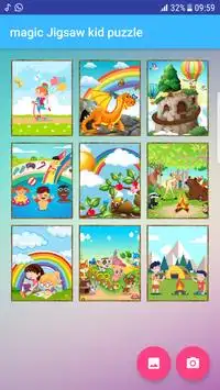 Magie Puzzle Kinder puzzle kostenlos Screen Shot 0