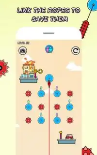 Rope Heroes- Fire rope rescue！ Screen Shot 3