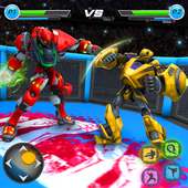 Robot Ring Fighting 2020-Real Robot Wrestling Game